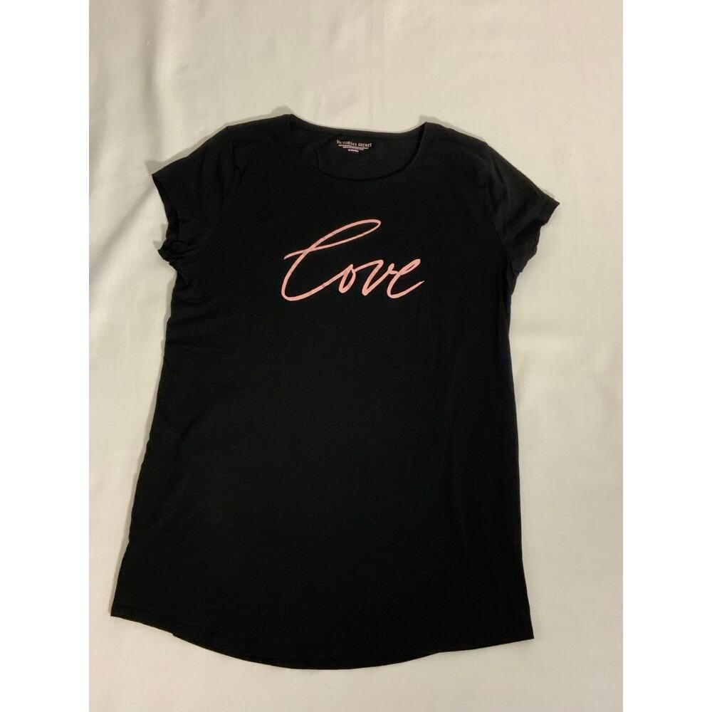 Victoria Secret Black Love gown size medium